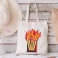 Flames And Lighter Costume For Matchbook Lovers Canvas Tote Bag