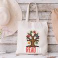 Freadom Tree Read Reading Librarian Book Across America Canvas Tote Bag