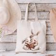 Funny Book Reading Quote For Women And Girls Rabbits Canvas Tote Bag