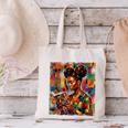 Geometric History Educated Women Reading Book Melanin Canvas Tote Bag Geometric History Educated Women Reading Book Melanin Canvas Tote Bag