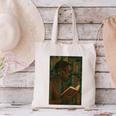 Geometric History Educated Women Teacher Book Melanin Canvas Tote Bag
