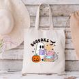 Ghost Reading Halloween Women Teacher Book Lover Canvas Tote Bag Ghost Reading Halloween Women Teacher Book Lover Canvas Tote Bag