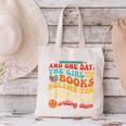 The Girl With The Books Became The Woman Writing Them Canvas Tote Bag