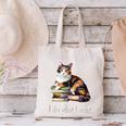 Girls Books I Do What I Want Calico Cat Lover Canvas Tote Bag Girls Books I Do What I Want Calico Cat Lover Canvas Tote Bag