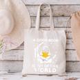 Good Book Is Out Of This World Astronaut Moon Space Reading Canvas Tote Bag Good Book Is Out Of This World Astronaut Moon Space Reading Canvas Tote Bag