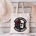 Good Girls Read Dirty Books Smut Reader Dark Romance Skull Canvas Tote Bag Good Girls Read Dirty Books Smut Reader Dark Romance Skull Canvas Tote Bag