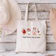 Goose Forget Flowers Buy Me Books Canvas Tote Bag