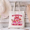Groovy All Booked For Valentines Books Pink Coquette Bow Canvas Tote Bag
