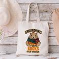 Groundhogs Prefer Books Over Winter February Canvas Tote Bag