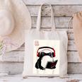Grumpy Frog Books Music Kawaii Ink Japanese Canvas Tote Bag