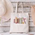 Harm Reduction Floral Book Overdose Awareness Nurse Canvas Tote Bag