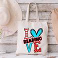 I Heart Books Love Reading Red And Stripe Animated Cat For Men Women Girls Kids Canvas Tote Bag I Heart Books Love Reading Red And Stripe Animated Cat For Men Women Girls Kids Canvas Tote Bag