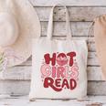 Hot Girls Read Book Lover Feminist Reader Premium Tri-Blend Canvas Tote Bag Hot Girls Read Book Lover Feminist Reader Premium Tri-Blend Canvas Tote Bag