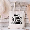 Hot Girls Read Books Lover Bookworm Librarian Book Reading Canvas Tote Bag