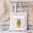 Hug Me I Dare You Introvert Cactus Tee Canvas Tote Bag Hug Me I Dare You Introvert Cactus Tee Canvas Tote Bag