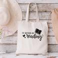 I'd Rather Be Reading Book Lover Bookworm Reading Canvas Tote Bag