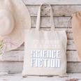 I'd Rather Be Reading Science Fiction Sci Fi Book Reader Canvas Tote Bag