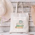I'm Just a Girl Who Loves To Drink Coffee And Read Books Canvas Tote Bag