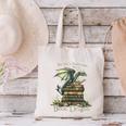 I'm Not A Bookworm I'm A Book Dragon Canvas Tote Bag I'm Not A Bookworm I'm A Book Dragon Canvas Tote Bag