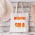 Introvert Party Solo Edition Sarcastic People Hater Canvas Tote Bag Introvert Party Solo Edition Sarcastic People Hater Canvas Tote Bag