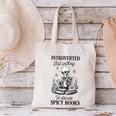 Introvert Read Spicy Books Lover Bookworm Skeleton Reading Canvas Tote Bag Introvert Read Spicy Books Lover Bookworm Skeleton Reading Canvas Tote Bag