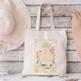 The Introvert Skeleton Tarot Card Coffee Book Lover Canvas Tote Bag