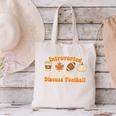 Introverted But Willing To Discuss Football Fall Canvas Tote Bag