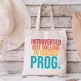 Introverted But Willing To Discuss Prog Rock Music Lover Canvas Tote Bag Introverted But Willing To Discuss Prog Rock Music Lover Canvas Tote Bag