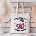 It's a Good Day To Read a Book Cute Cat Book Day Girls Boys Canvas Tote Bag It's a Good Day To Read a Book Cute Cat Book Day Girls Boys Canvas Tote Bag
