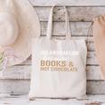 Jolabokaflod Because Books And Hot Chocolate T-Shirt Canvas Tote Bag