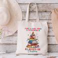 Just a Girl Who Loves Books All Booked For Christmas Canvas Tote Bag Just a Girl Who Loves Books All Booked For Christmas Canvas Tote Bag