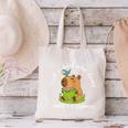 Just a Girl Who Loves Books And Capybaras Canvas Tote Bag