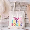 Just a Girl Who Loves Books Reader Girls Bookish Women Canvas Tote Bag Just a Girl Who Loves Books Reader Girls Bookish Women Canvas Tote Bag