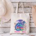 Just a Girl Who Loves Dragons And Books Dragon Reading Canvas Tote Bag Just a Girl Who Loves Dragons And Books Dragon Reading Canvas Tote Bag