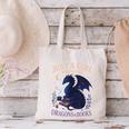 Just a Girl Who Loves Dragons And Books Fantasy Canvas Tote Bag Just a Girl Who Loves Dragons And Books Fantasy Canvas Tote Bag