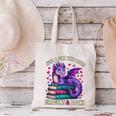Just a Girl Who Loves Dragons And Books Reading Canvas Tote Bag Just a Girl Who Loves Dragons And Books Reading Canvas Tote Bag