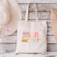 Just One More Chapter Artistic Pastel Book Lover Vibe Canvas Tote Bag