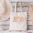 Just One More Chapter Book Lovers Reading Teacher Canvas Tote Bag
