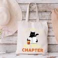 Just One More Chapter Fun Cat Coffee Reading Book Premium Tri-Blend Canvas Tote Bag