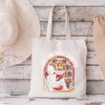 Just One More Chapter Skeleton Reading Cozy Books Canvas Tote Bag