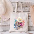 Kawaii Eagle Reads Book Reading Library Book Bookworm Canvas Tote Bag