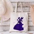 Kawaii Fairy Bookish Book Lover Library Read Canvas Tote Bag