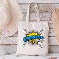 Kindness Is My Superpower Retro Comic Book T-Shirt Canvas Tote Bag