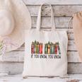 If You Know You Know 6 7 Reading Books Christmas Canvas Tote Bag