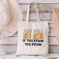 If You Know You Know 6 7 Reading Books Merry Christmas Canvas Tote Bag