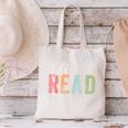 Let's Read Book Nerd Reading Book Lover Librarian Teacher Canvas Tote Bag