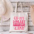 Librarian Assistant Shirt Books Reader Library Assistant Canvas Tote Bag