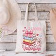 Librarian Books Are My Valentine Teacher Valentines Teach Canvas Tote Bag