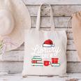 Library Crew Book Lovers Librarian Xmas Holiday Christmas Canvas Tote Bag