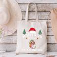 Most Likely To Read A Book On Christmas Love Reading Books Canvas Tote Bag